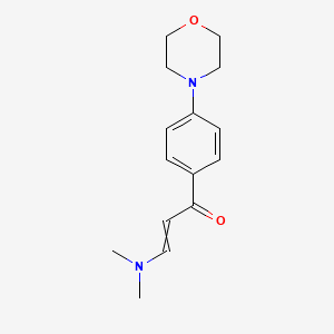 molecular formula C15H20N2O2 B8752447 3-Dimethylamino-4'-morpholinoacrylophenone 