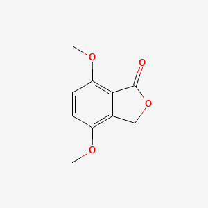 molecular formula C10H10O4 B8752500 4,7-Dimethoxyphthalide CAS No. 64019-78-9