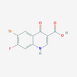 6-Bromo-7-fluoro-4-oxo-1,4-dihydroquinoline-3-carboxylic acid