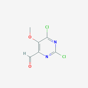 2,6-Dichloro-5-methoxypyrimidine-4-carbaldehyde
