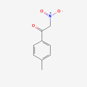 molecular formula C9H9NO3 B8752783 1-(4-Methylphenyl)-2-nitroethanone CAS No. 62968-73-4