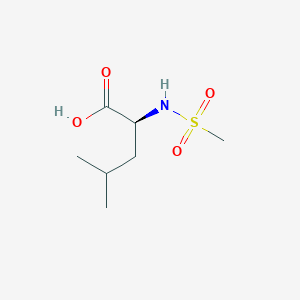 L-Leucine, N-(methylsulfonyl)-