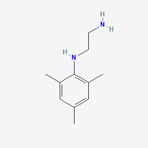 molecular formula C11H18N2 B8752810 N~1~-(2,4,6-Trimethylphenyl)ethane-1,2-diamine CAS No. 444325-38-6