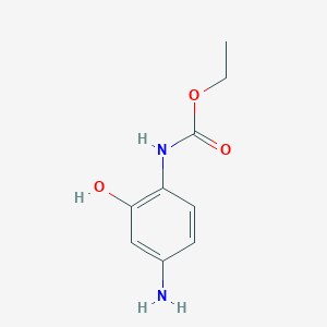 ethyl N-(4-amino-2-hydroxyphenyl)carbamate
