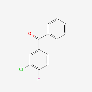 (3-Chloro-4-fluorophenyl)(phenyl)methanone