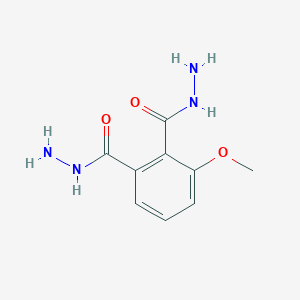 molecular formula C9H12N4O3 B008753 3-Methoxy-N,N'-diaminophthalamide CAS No. 103724-37-4