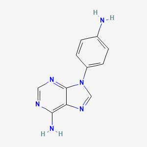 9-(4-Aminophenyl)-9H-purin-6-amine
