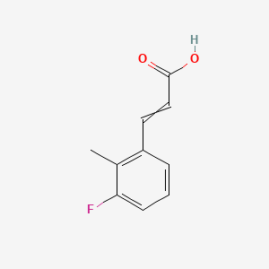 3-(3-Fluoro-2-methylphenyl)prop-2-enoic acid