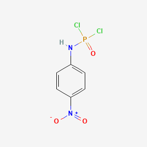 N-(4-nitrophenyl)phosphoramidic dichloride