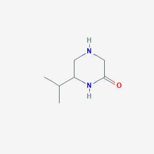 molecular formula C7H14N2O B8753408 6-(PROPAN-2-YL)PIPERAZIN-2-ONE 