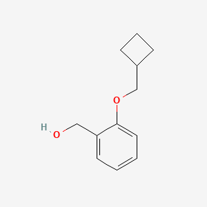 {2-[(Cyclobutylmethyl)oxy]phenyl}methanol