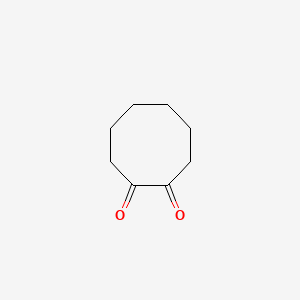 molecular formula C8H12O2 B8753512 1,2-Cyclooctanedione CAS No. 3008-37-5