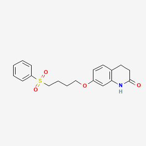 7-[4-(phenylsulfonyl)butoxy]-3,4-dihydroquinolin-2(1H)-one