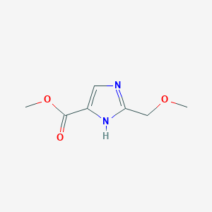 Methyl 2-(methoxymethyl)-1H-imidazole-4-carboxylate