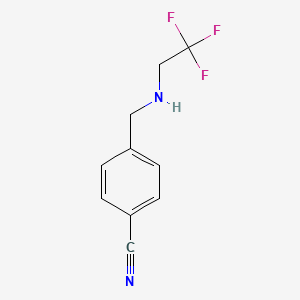 4-[(2,2,2-Trifluoroethylamino)-methyl]-benzonitrile