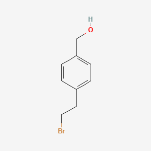 [4-(2-Bromoethyl)phenyl]methanol
