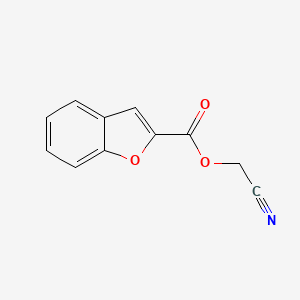 Cyanomethyl 1-benzofuran-2-carboxylate