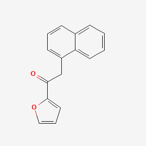 Ethanone, 1-(2-furanyl)-2-(1-naphthalenyl)-