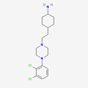 trans-4-(2-(4-(2,3-Dichlorophenyl)piperazin-1-yl)ethyl)cyclohexan-1-amine