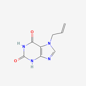 7-(2-propen-1-yl)-3,7-dihydro-1H-purine-2,6-dione