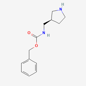 benzyl ((R)-pyrrolidin-3-yl)methylcarbamate