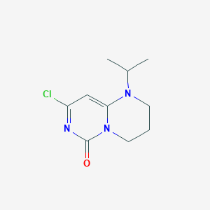 8-Chloro-1-isopropyl-3,4-dihydro-1H-pyrimido[1,6-A]pyrimidin-6(2H)-one