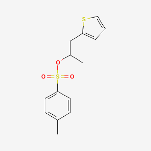 1-Thiophen-2-ylpropan-2-yl 4-methylbenzenesulfonate