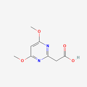 2-(4,6-Dimethoxypyrimidin-2-yl)acetic acid