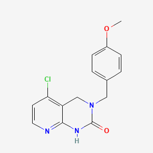 5-Chloro-3-(4-methoxybenzyl)-3,4-dihydropyrido[2,3-D]pyrimidin-2(1H)-one