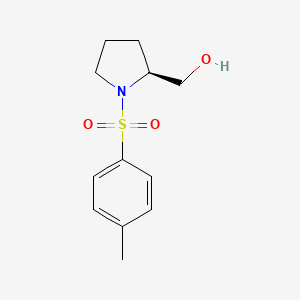 molecular formula C12H17NO3S B8754224 1-tosyl-2-(S)-pyrrolidinemethanol CAS No. 55456-48-9