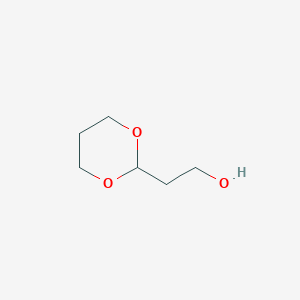 molecular formula C6H12O3 B8754231 2-(1,3-Dioxan-2-yl)ethanol CAS No. 5465-07-6