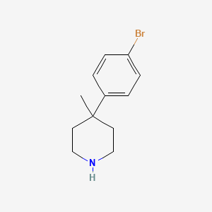 4-(4-Bromophenyl)-4-methylpiperidine
