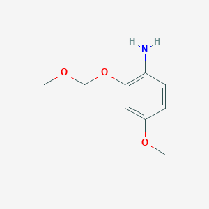 2-Methoxymethoxy-4-methoxy aniline