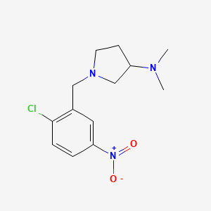 [1-(2-Chloro-5-nitro-benzyl)-pyrrolidin-3-yl]-dimethyl-amine