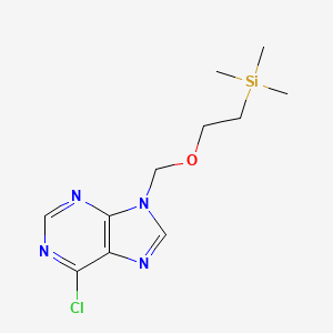 6-Chloro-9-((2-(trimethylsilyl)ethoxy)methyl)-9H-purine