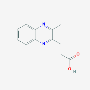 3-(3-Methylquinoxalin-2-yl)propanoic acid