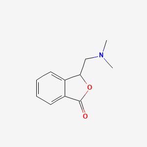 molecular formula C11H13NO2 B8754408 3-((Dimethylamino)methyl)isobenzofuran-1(3H)-one CAS No. 78792-52-6