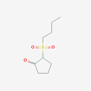 2-(Butylsulfonyl)cyclopentanone