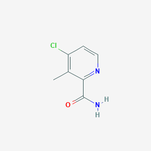 molecular formula C7H7ClN2O B8754645 4-Chloro-3-methylpicolinamide 