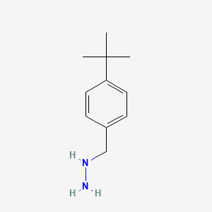 [(4-tert-Butylphenyl)methyl]hydrazine
