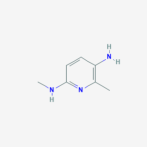molecular formula C7H11N3 B8755217 N2,6-dimethylpyridine-2,5-diamine 