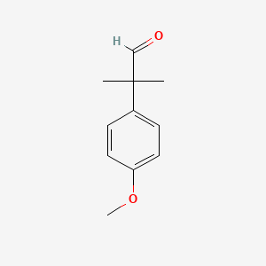 2-(4-Methoxyphenyl)-2-methylpropanal
