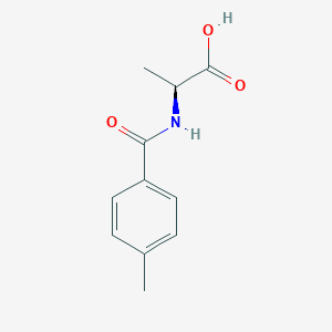 (2S)-2-[(4-methylphenyl)formamido]propanoic acid