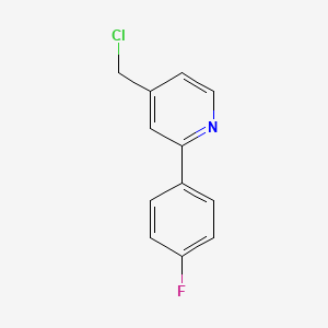4-(Chloromethyl)-2-(4-fluorophenyl)pyridine