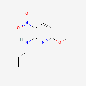 6-Methoxy-3-nitro-N-propylpyridin-2-amine