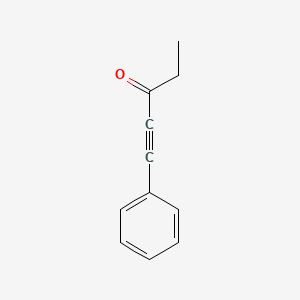 molecular formula C11H10O B8755782 1-Phenylpent-1-yn-3-one CAS No. 19307-74-5