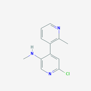 6'-Chloro-N,2-dimethyl-[3,4'-bipyridin]-3'-amine