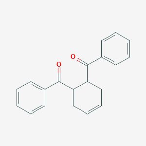 molecular formula C20H18O2 B8755810 4,5-Dibenzoylcyclohexene CAS No. 5465-44-1
