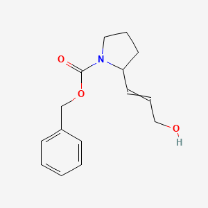 1-(N-benzyloxycarbonylpyrrolidin-2-yl)-3-hydroxypropene