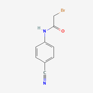 2-Bromo-N-(4-cyanophenyl)acetamide